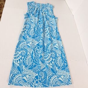 J. McLaughlin Catalina Cloth Seashell Sleeveless Sheath Dress